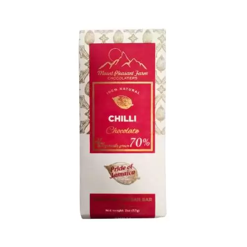 chilli flavoured chocolate bar chilli flavoured chocolate bar