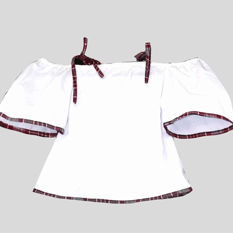 Blouse with Bandana Straps