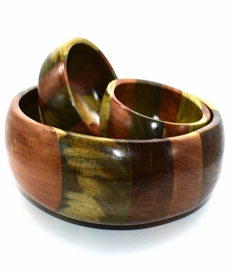 Wooden Bowls for Salad 1pc