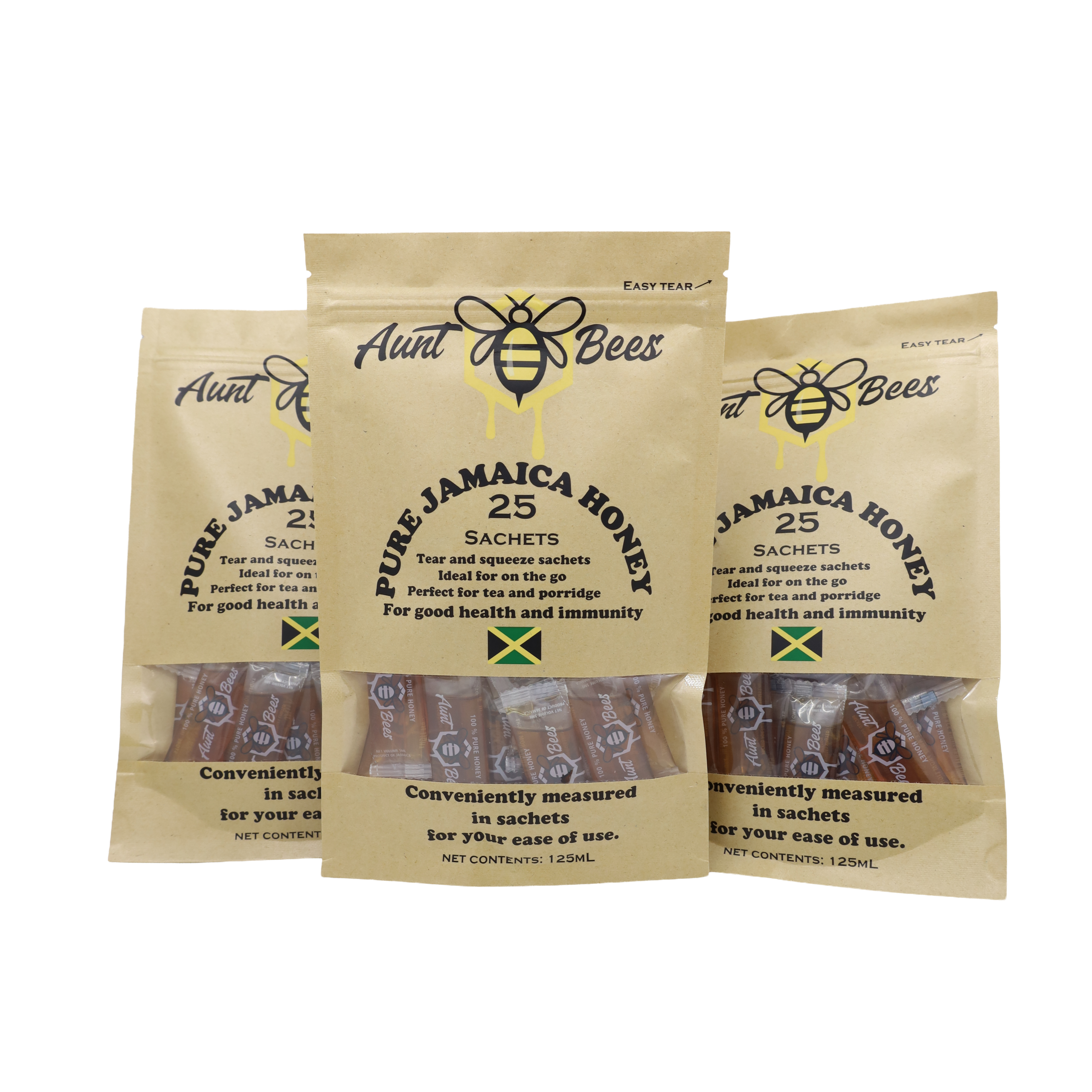 Aunt Bee’s – Honey Sachet Bundle - 3pk